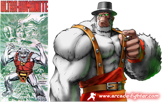 Ultra-Humanidad Dc Comics - Greg el Gorila Bloody Roar