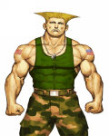 Guile Capcom VS SNK