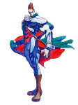 Ilustración Demitri - Vampiro Darkstalkers: The Night Warriors