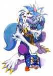 Ilustración Jon Talbain (Gallon) - Hombre Lobo Darkstalkers: The Night Warriors
