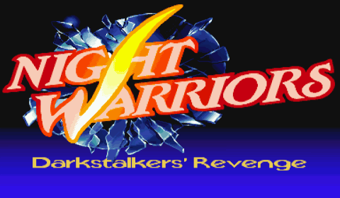 Logo Night Warriors: Darkstalkers' Revenge