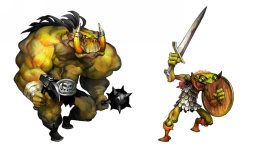 Dragon´s Crown Dragón Orcos