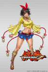 Ilustración Josie Rizal Tekken 7 por Shunya Yamashita