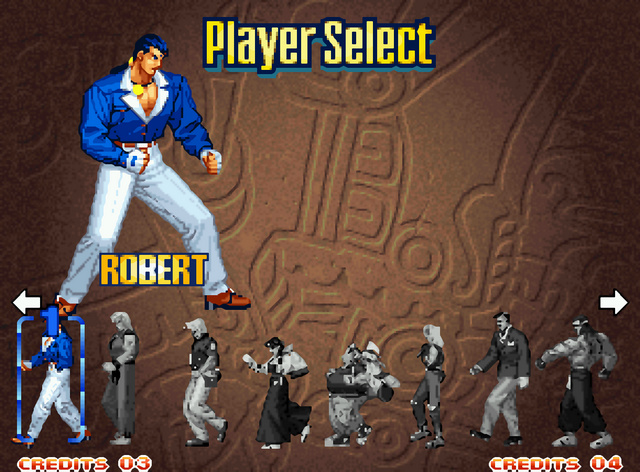 Personajes del juego