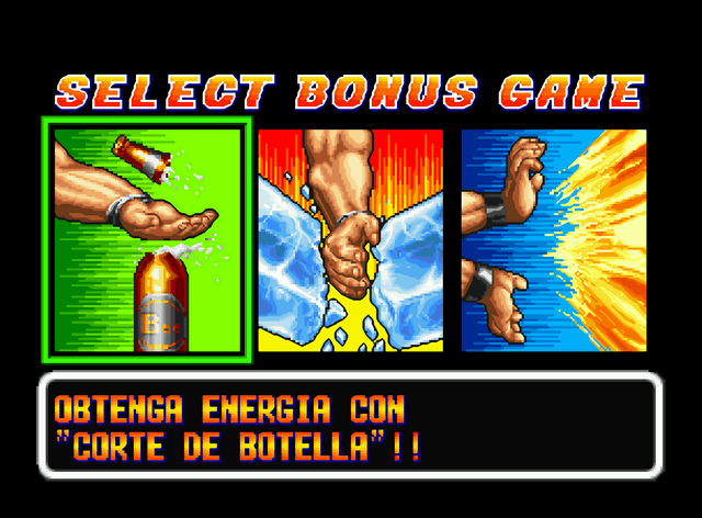Minijuegos Art of Fighting
