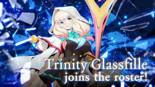 Anuncio Trinity BlazBlue Centra Fiction