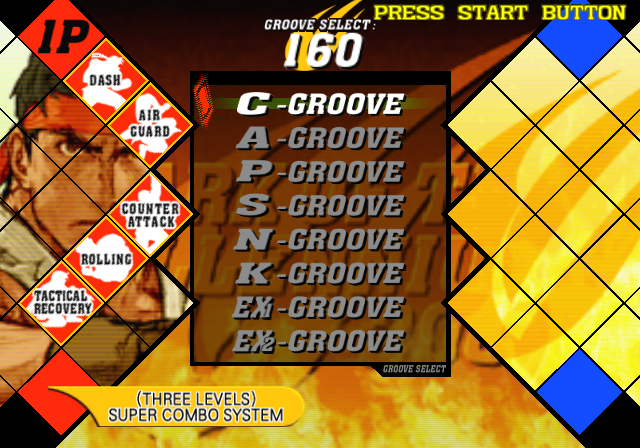 Grooves CAPCOM y SNK