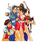 Arte Clave CAPCOM VS. SNK