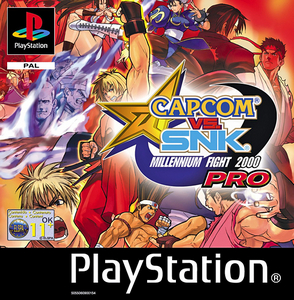 Carátula Capcom VS. SNK Pro PSX PAL