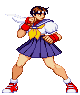 Sprite Sakura Kasugano CVS Pro
