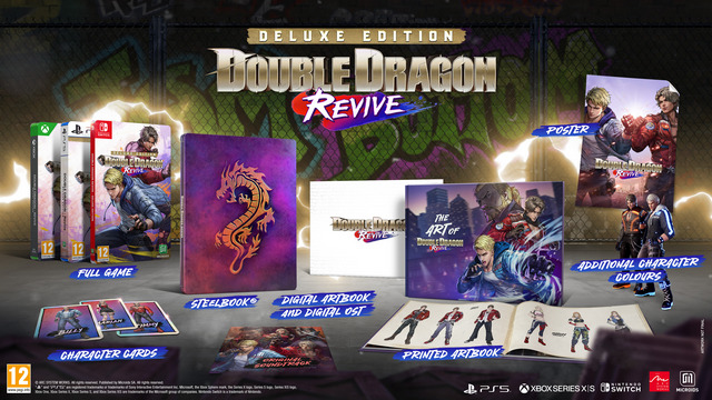 Arte Clave Double Dragon Revive Deluxe Edition