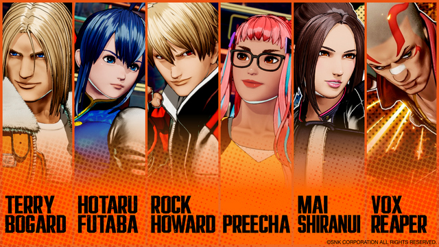 Anuncio personajes Demo Fatal Fury: City of the Wolves