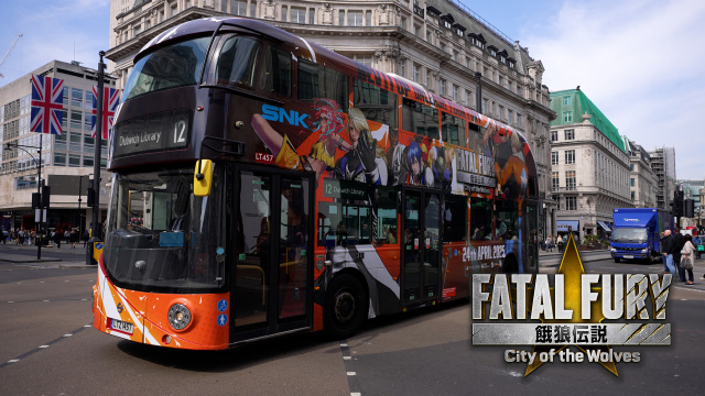 Promo bus Fatal Fury: COTW