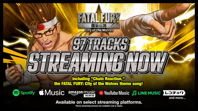 Arte Clave OST Streaming Fatal Fury: City of the Wolves
