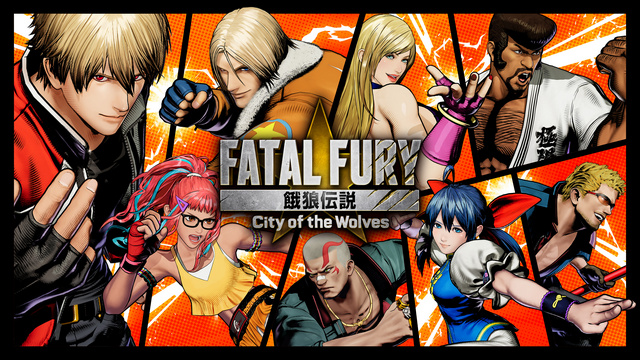 Arte Clave Fatal Fury: City of the Wolves