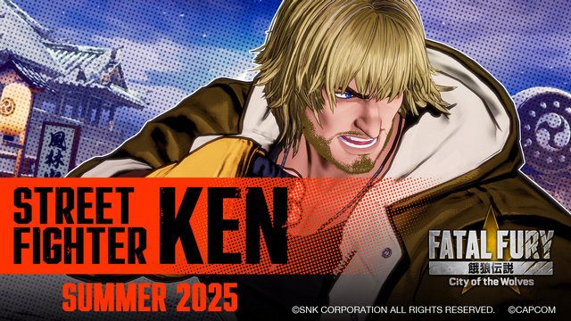 Anuncio Ken Fatal Fury: City of the Wolves