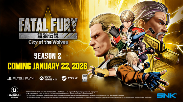 Anuncio Season Pass 2 Fatal Fury: City of the Wolves