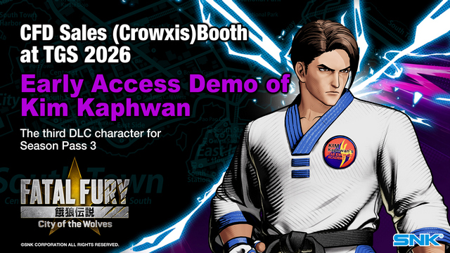Anuncio Kim Kaphwan Fatal Fury: City of the Wolves