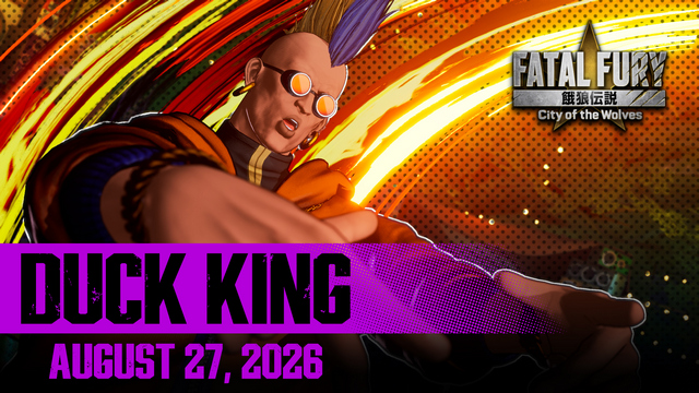 Anuncio Duck King Fatal Fury: City of the Wolves