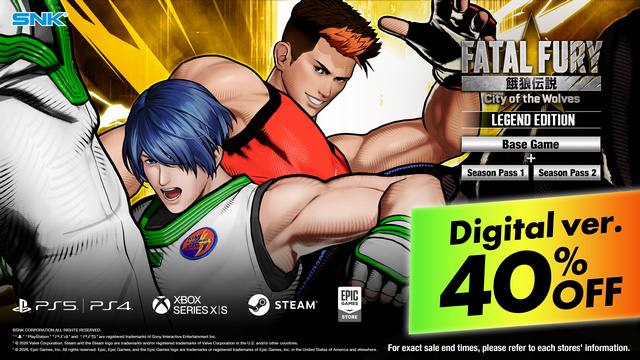 Fatal Fury: City of the Wolves Legend Edition 40% descuento