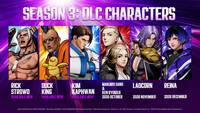 Colaboración Fatal Fury: City of the Wolves X Tekken