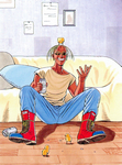 Artwork Duck King Fatal Fury Special