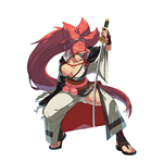 Artwork Baiken Guilty Gear: Strive