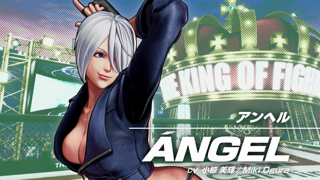 Retrato Angel The King of Fighters XV