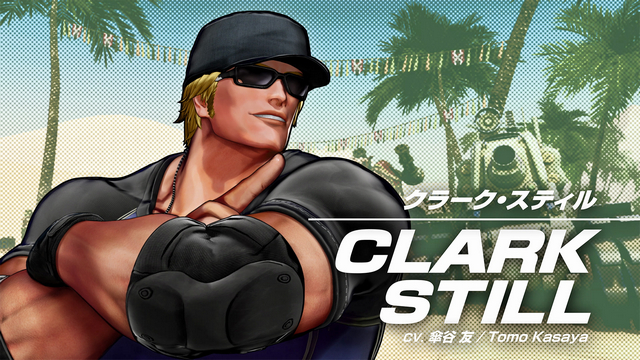 Retrato Clark Still The King of Fighters XV