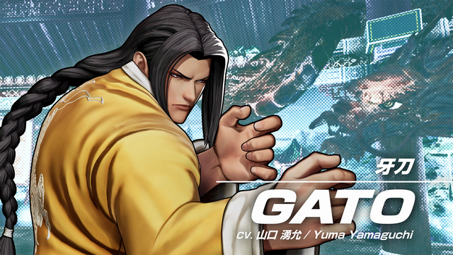 Retrato Gato The King of Fighters XV