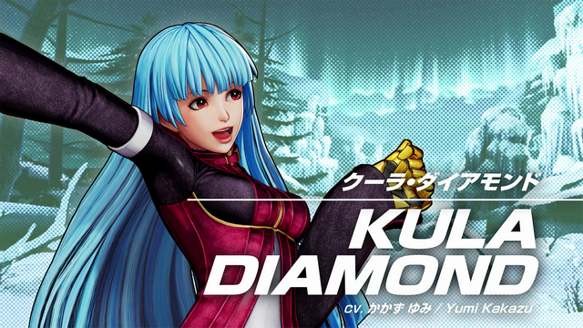 Retrato Kula Diamond The King of Fighters XV