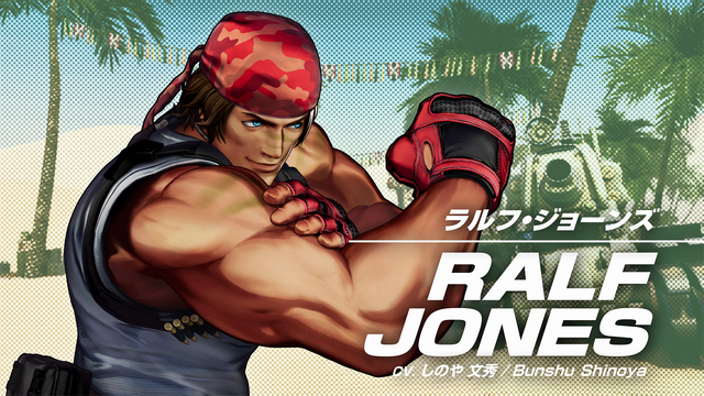 Retrato Ralf Jones The King of Fighters XV