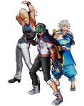 Artwork Team Hero The King of Fighters XV