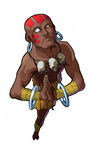 Arte Dhalsim Marvel Super Heroes Vs. Street Fighter