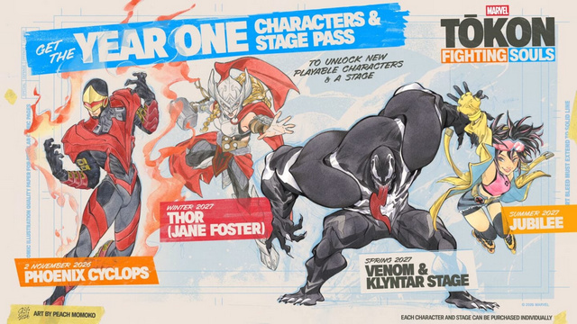 Anuncio Marvel Tokon: Fighting Souls año 1
