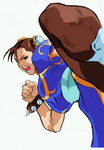 Arte Chun-Li Marvel Vs. CAPCOM: Clash of Super Heroes