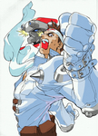 Arte Jin Saotome Marvel Vs. CAPCOM: Clash of Super Heroes