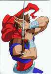 Arte Strider Hiryu Marvel Vs. CAPCOM: Clash of Super Heroes