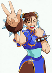 Arte Chun-Li Marvel Vs. CAPCOM: Clash of Super Heroes