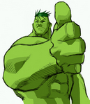 Arte Hulk Marvel Vs. CAPCOM: Clash of Super Heroes