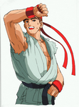 Arte Ryu Marvel Vs. CAPCOM: Clash of Super Heroes