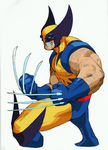 Arte Wolverine Marvel Vs. CAPCOM: Clash of Super Heroes