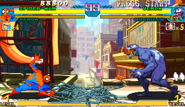 Pantallazo Marvel Vs. Capom: Clash of Superheroes