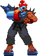 Sprite Cyber Akuma Marvel Super Heroes Vs. Street Fighter