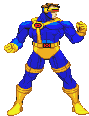 Sprite Cyclops X-Men Vs. Street Fighter