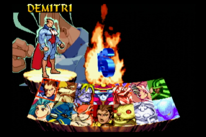 Personajes Night Warriors: Darkstalkers' Revenge