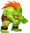 Sprite Blanka Street Fighter Alpha