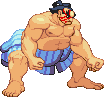 Sprite E. Honda Street Fighter Alpha