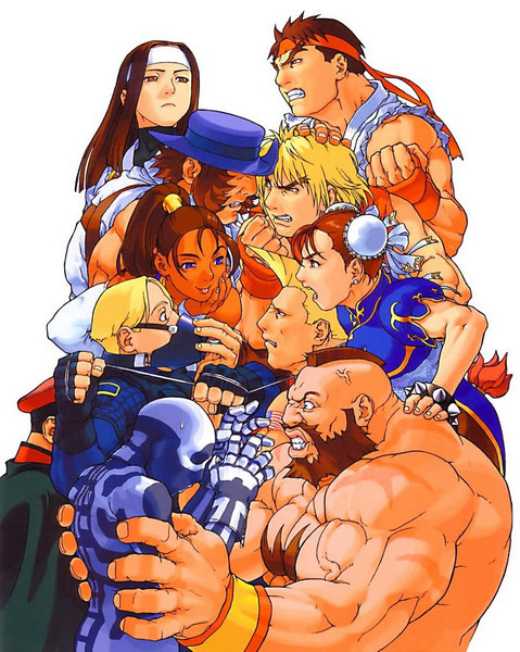Artwork Street Fighter EX Plus Alpha