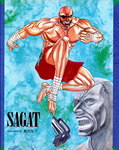 Sagat Street Fighter 2 Champion Edition